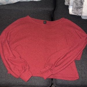 FREE WITH PURCHASE Shein cropped long sleeve